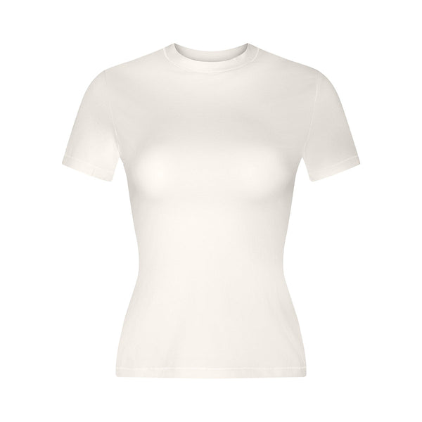 Structured Shoulder Slim Fit High-Stretch Short Sleeve