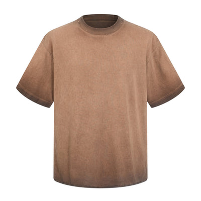 Reverse Dyed Relaxed Cotton Vintage Washed T-Shirt
