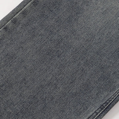 Vintage Wash Wide Leg Denim Jeans