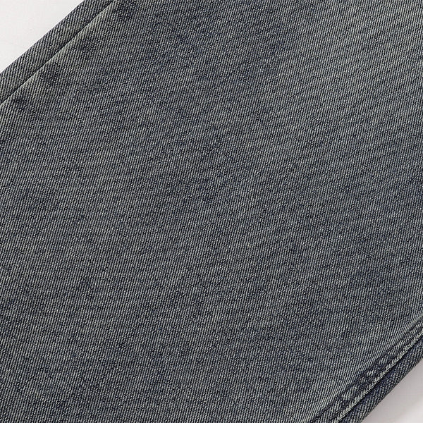 Vintage Wash Wide Leg Denim Jeans
