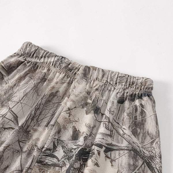 Vintage Camo Quick Dry Loose Fit Casual Shorts
