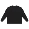 Solid Color Mock Layered Sleeves Sweatshirt