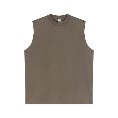 Quick Dry Raw Edge Muscle Tank 210gsm
