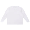 Solid Color Mock Layered Sleeves Sweatshirt