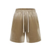 Splatter Dye Washed Distressed Air Mamba Shorts
