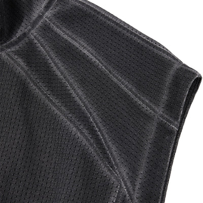 Lightweight Mesh Stand Collar Zip Vest