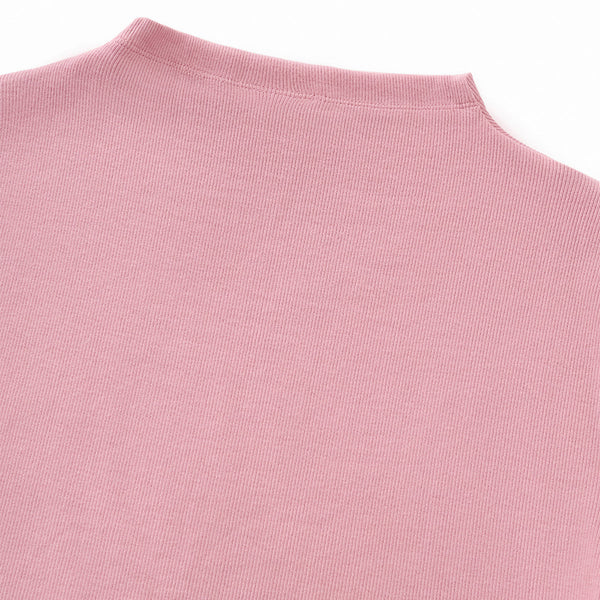 Minimal Textured Knit Fit T-Shirt