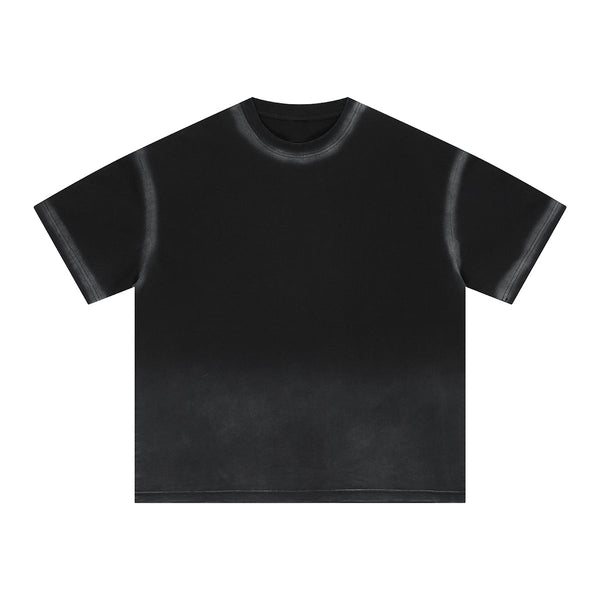 Bold Gradient Fade Oversized Design T-Shirt