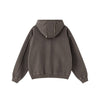 Double Slider Fleece Kangaroo Pocket Hoodie