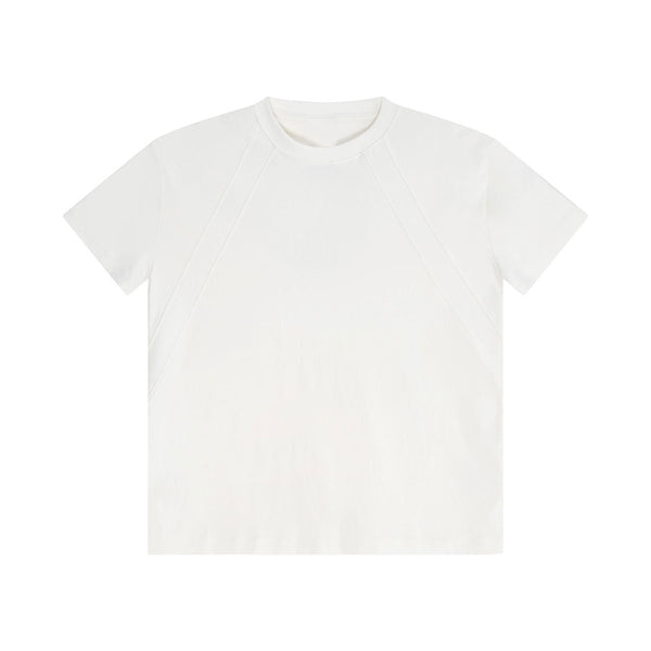 Contrast Stitch Sporty Raglan Sleeve Tee