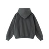 Double Slider Fleece Deconstructed Hoodie