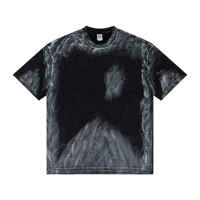 Vintage Painted Baggy T Shirt 270gsm