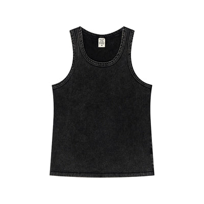 Heavyweight Stone Wash Sleeveless Tee 315gsm