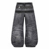 Butterfly Stud Barrel Leg Denim Jeans