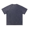Stone-Washed Raw-Edge T-Shirt 275gsm