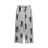 Spray Dye Straight Leg Pants-INNBLAC Fashion Apparel