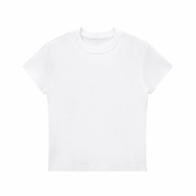 Minimalist Daily Wear Soft Casual Tee