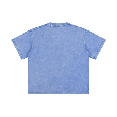 Vintage Washed Boxy Relaxed Streetwear Tee