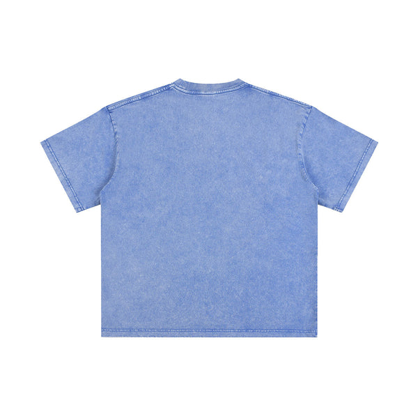 Vintage Washed Boxy Relaxed Streetwear Tee