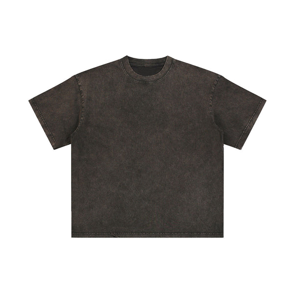 Vintage Washed Boxy Relaxed Streetwear Tee