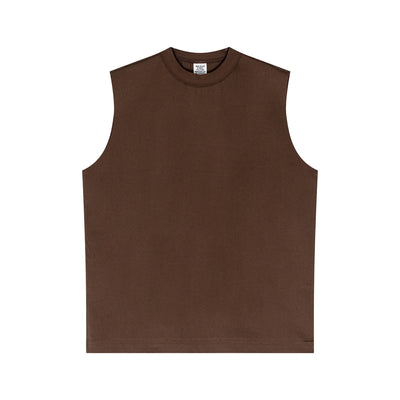 Quick Dry Raw Edge Muscle Tank 210gsm