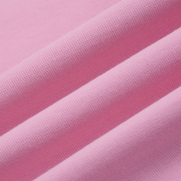 Relaxed Fit Boxy Solid Color Minimal Tee