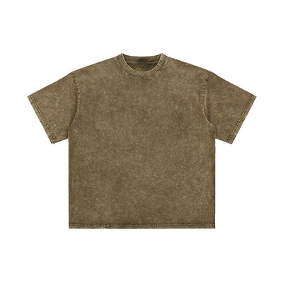 Vintage Washed Boxy Relaxed Streetwear Tee