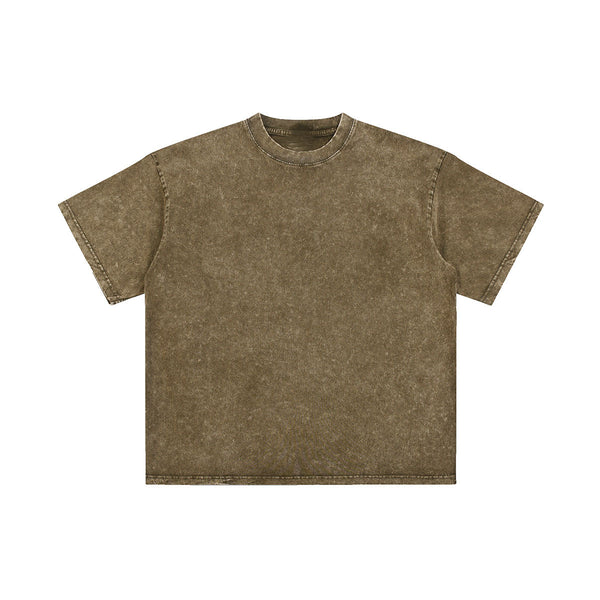 Vintage Washed Boxy Relaxed Streetwear Tee