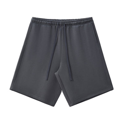 Knee-Length Fleece Baggy Sweatpants