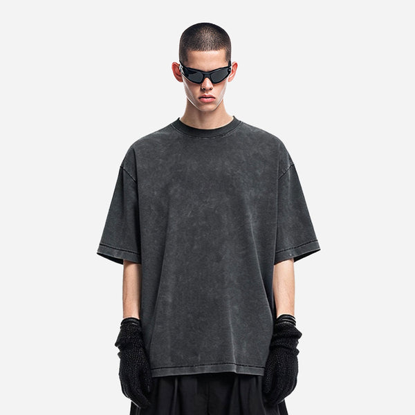 Vintage Washed Unisex Oversized Cotton Streetwear Tee