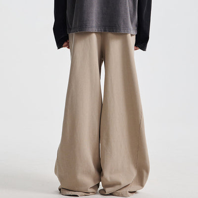 Destroyed Vintage High-Waisted Frayed Jogger Pants