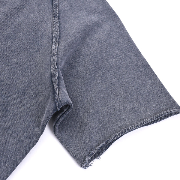 Heavy Washed Wax-Dyed High Street Raglan Tee