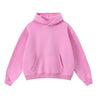 Soft Cotton Fleece Front Pocket Pullover Hoodie