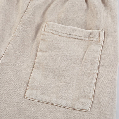 Men's Casual Washed Drawstring Sweat Shorts