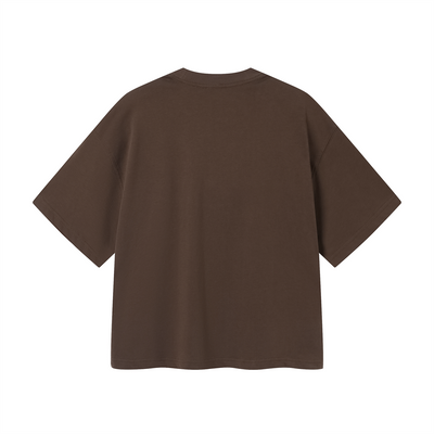 Heavyweight Solid Color Boxy Tee 275gsm