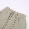 Solid Color A-Line Mini Skirt
