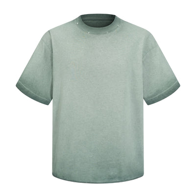 Reverse Dyed Relaxed Cotton Vintage Washed T-Shirt