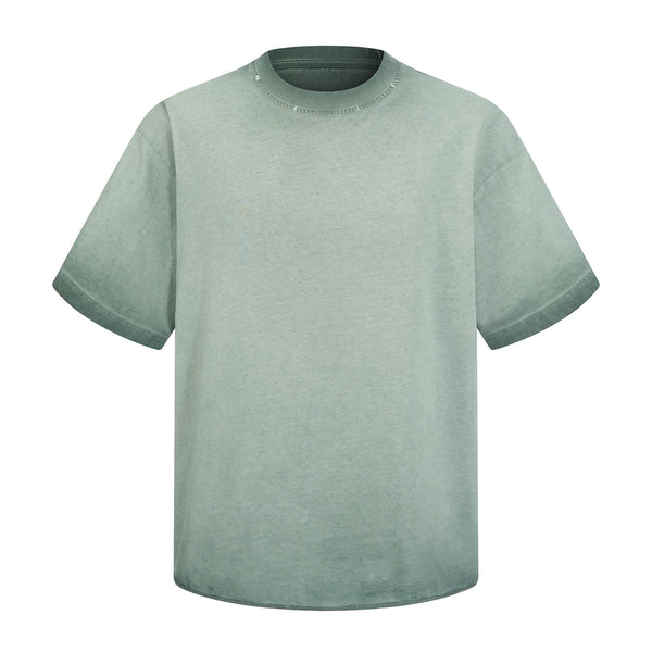 Reverse Dyed Relaxed Cotton Vintage Washed T-Shirt