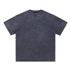 Stone-Washed Raw-Edge T-Shirt 275gsm
