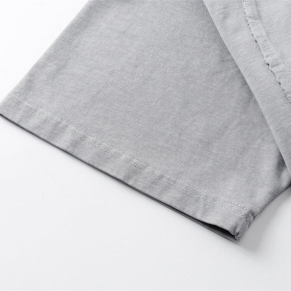 Deconstructed Oversized Tee Decorative Seam Detailing