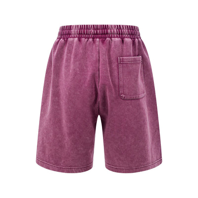 Casual Streetwear Washed Distressed Air Mamba Shorts