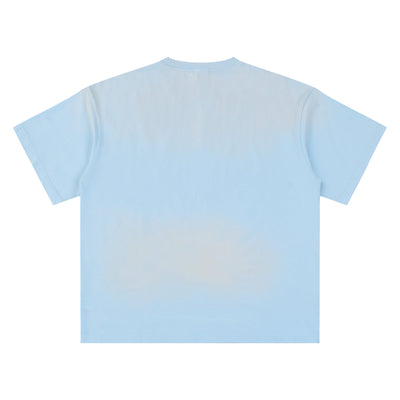 Distressed Premium Relaxed Fit Oversized T-Shirt