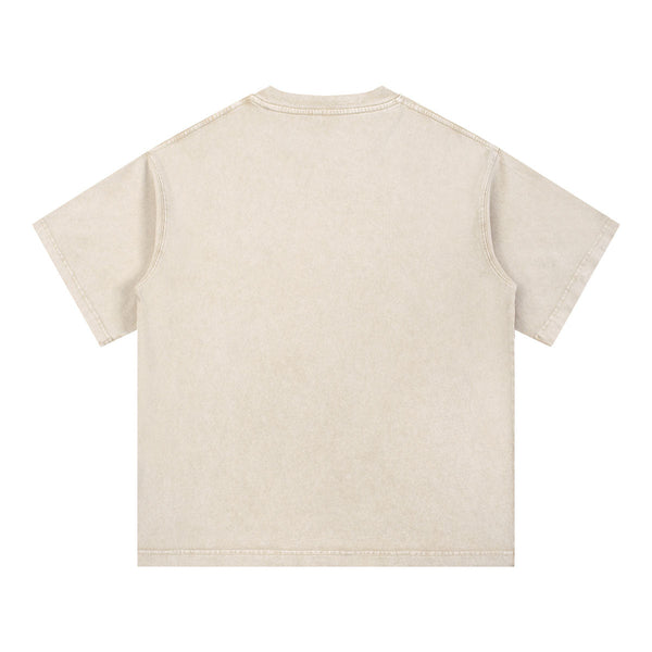 Washed Vintage Oversized Cotton Tee