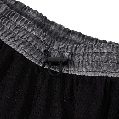 Breathable Mesh Athletic Elastic Waist Training Shorts