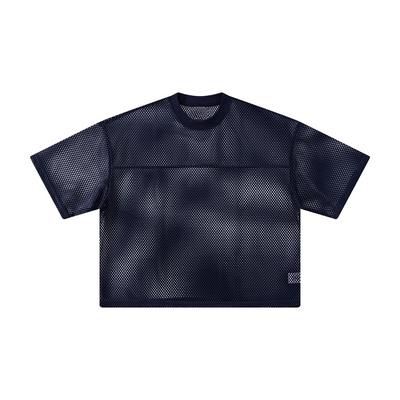 Oversized Mesh Short Sleeve Breathable Tee