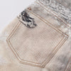 Streetwear Printed Straight Leg Jeans
