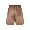 Reverse-Dyed Distressed Raw Edge Shorts