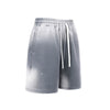 Splatter Dye Washed Distressed Air Mamba Shorts