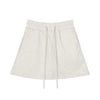 Solid Color A-Line Mini Skirt