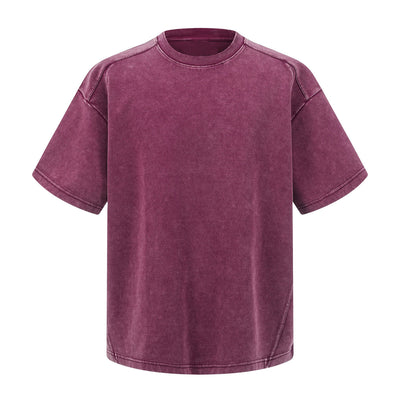 Washed Distressed Air Mamba Cotton Short Sleeve